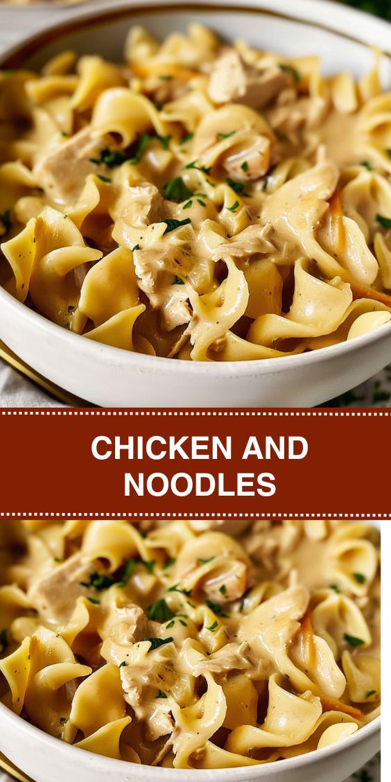 Chicken and Noodles - EtastyRecipes - Easy Recipes