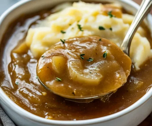 Onion Gravy Recipe