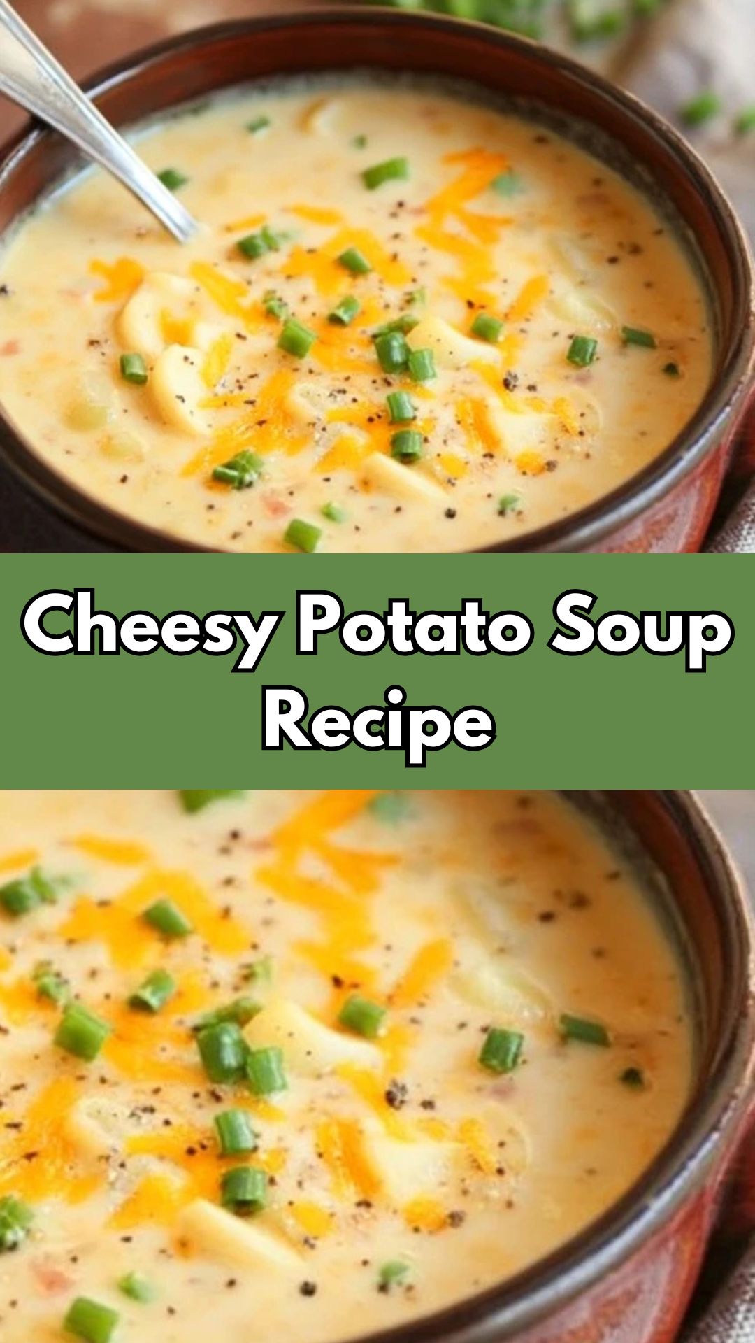 Cheesy Potato Soup Recipe EtastyRecipes Easy Recipes