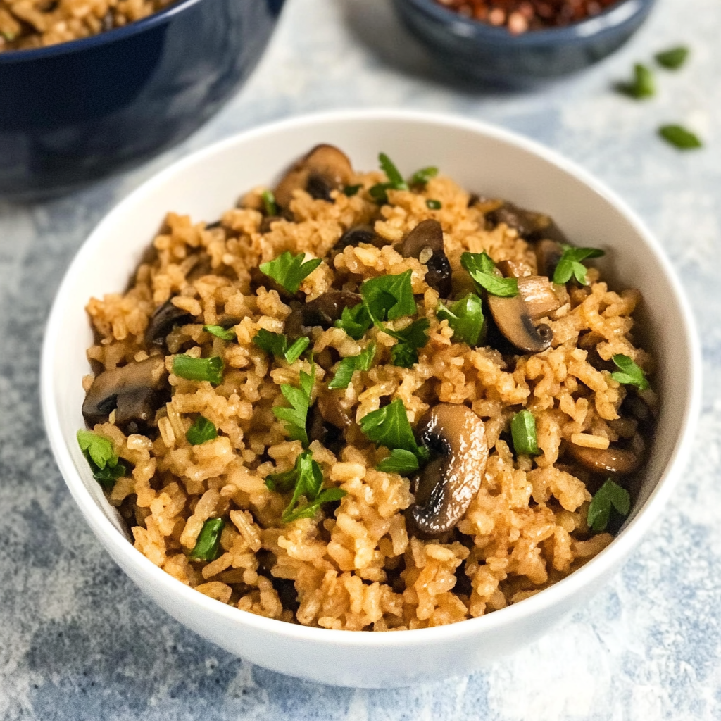 Brown Rice Not Cooke Rd Instant Pot Brown Rice with Mushrooms - EtastyRecipes - Easy Recipes