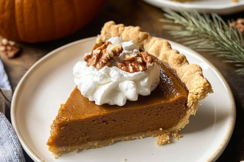 Brown Butter Pumpkin Pie Recipe