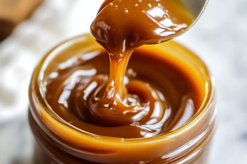 Easy Homemade Salted Caramel Sauce
